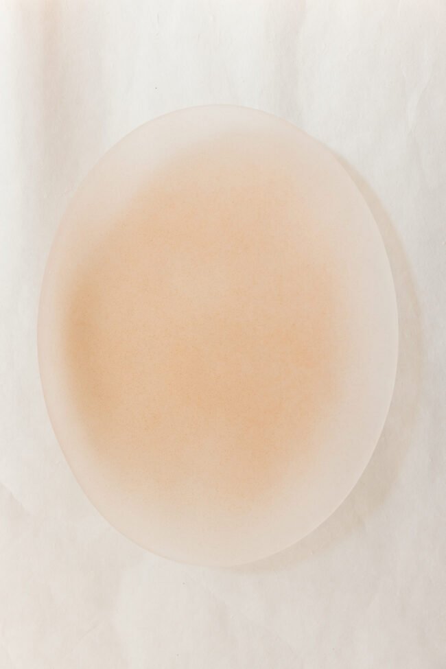 Matt Powdery OU Oval Plate Large