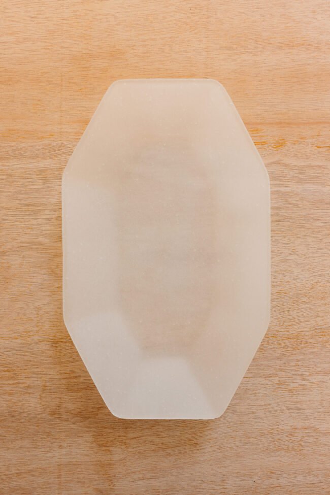 Matt Powdery OU Hexagon Plate Large